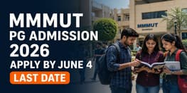 MMMUT PG Admission 2026 Open